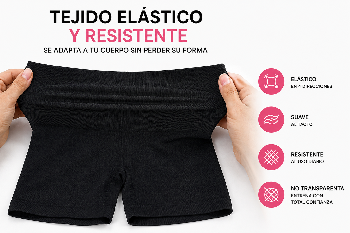 Short Push Up Moldeador Premium | Efecto Levanta Glúteos y Control Abdominal
