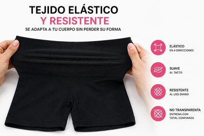 Short Push Up Moldeador Premium | Efecto Levanta Glúteos y Control Abdominal